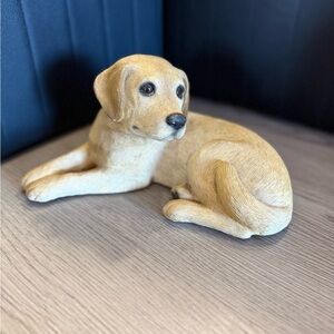 Vintage Yellow Labrador Retriever 1984 Sandicast Dog Figurine